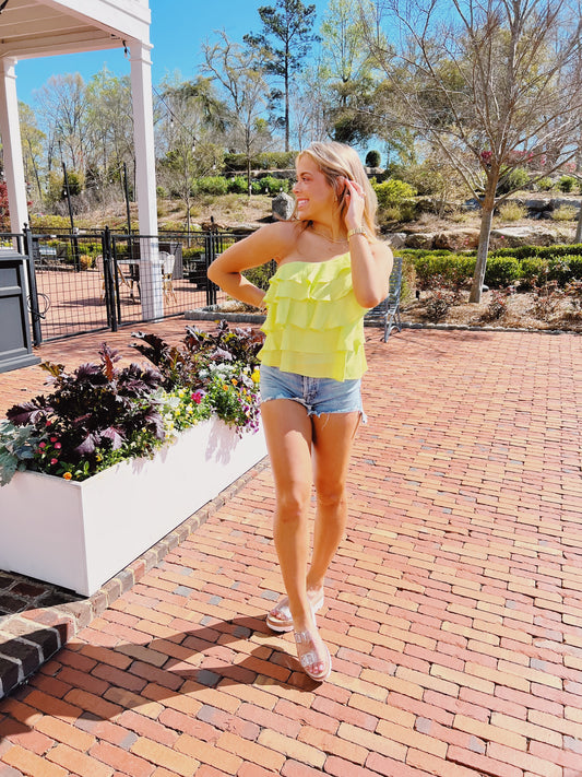 “Walking on Sunshine ” Top